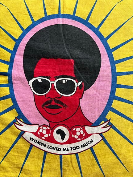 Värikäs tyynynpäällinen Etelä-Afrikasta 50x50