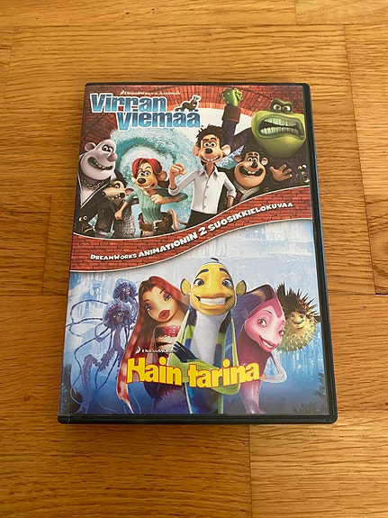 Virran viemää ja hain tarina dvd