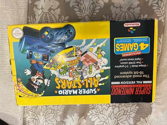 Nintendo Super Nintendo -pelikonsoli bundle