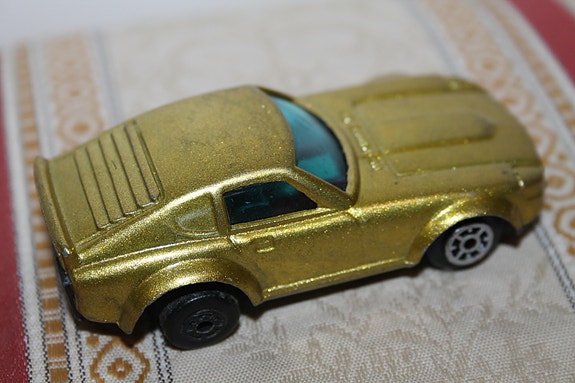 80-luku kynänteroitin auto Datsun 280 ZX metallinen pikkuauto vintage vanha