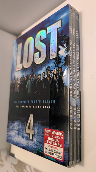 Lost The Complete Fourth Season New Unopened DVD Boxset