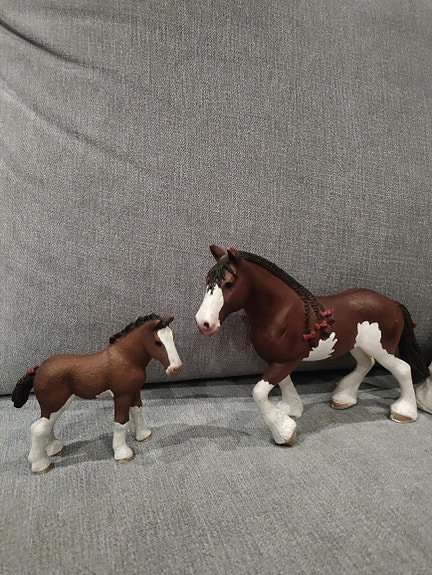 Schleich hevonen ja varsa