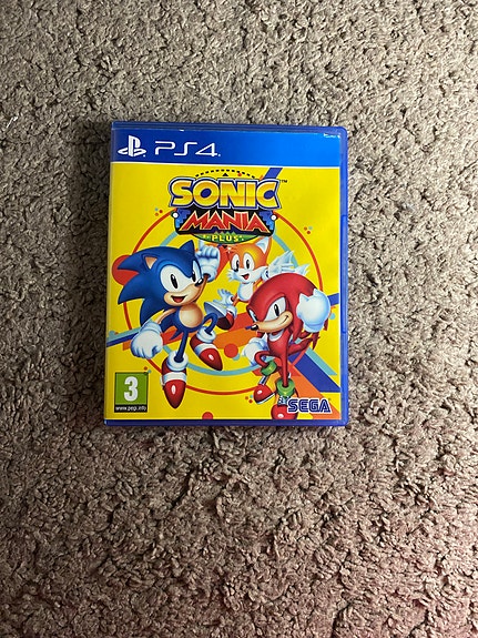 Sega Sonic Mania Playstation 4 peli