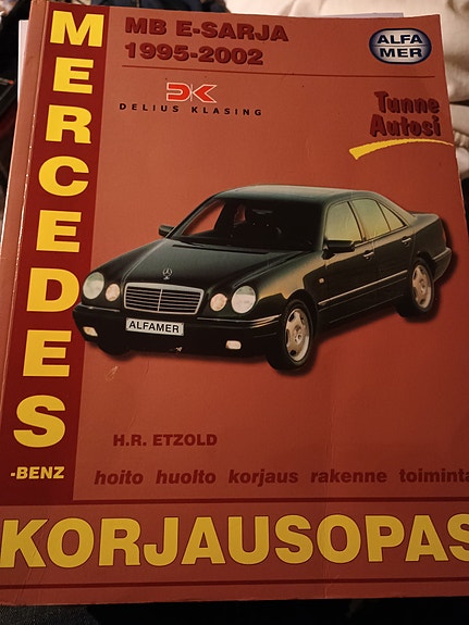Mercedes-Benz E - sarja 1995-2002 Korjausopas