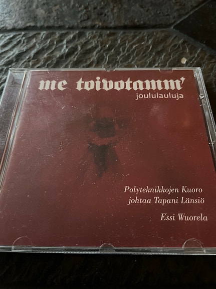 Joululauluja CD-levy "me toivotamm"