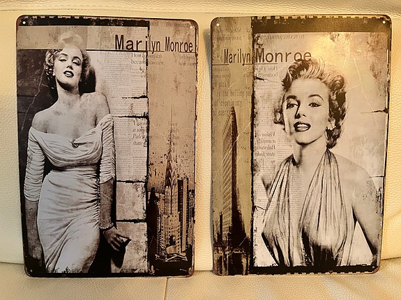 Marilyn Monroe -taulut (2 kpl)