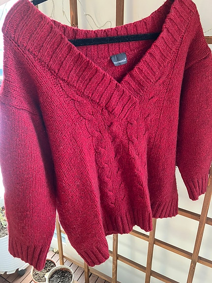 Marimekko neule (45 % villaa 4% alpakkaa) L