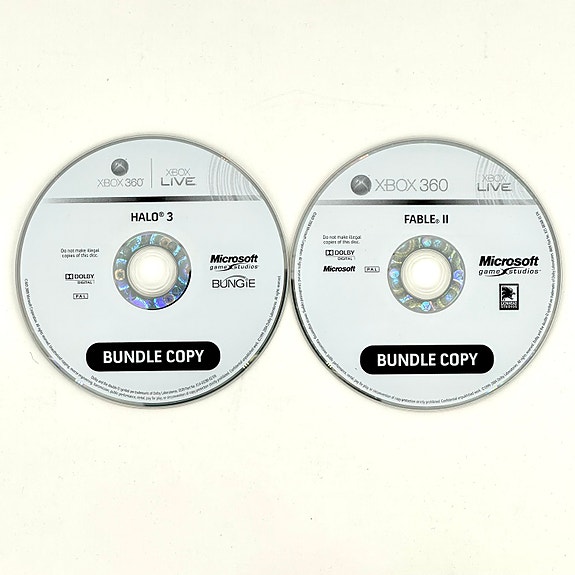 Fable 2 & Halo 3 loose Xbox 360