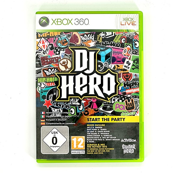 DJ Hero CIB Xbox 360