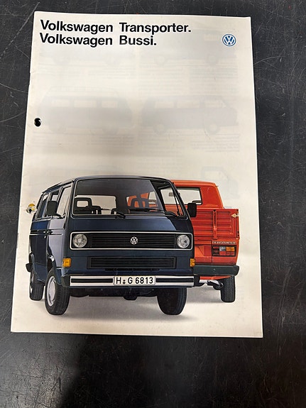 VW Transporter Caravelle Multivan myyntiesite 1986