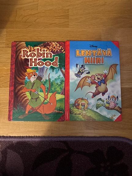 Walt Disney Robin Hood ja Lentävä hiiri lastenkirjat