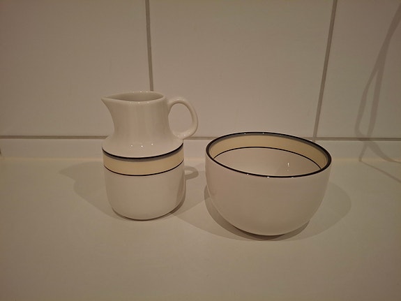 Arabia Veranda sokerikko ja kermakko