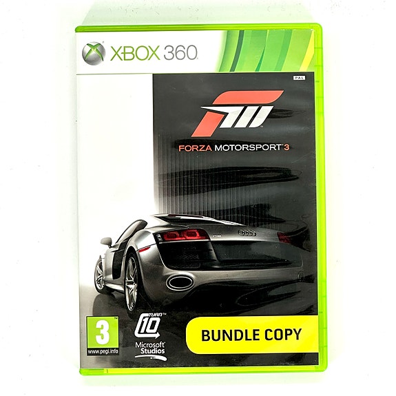 Forza Motorsport 3 Bundle CIB Xbox 360