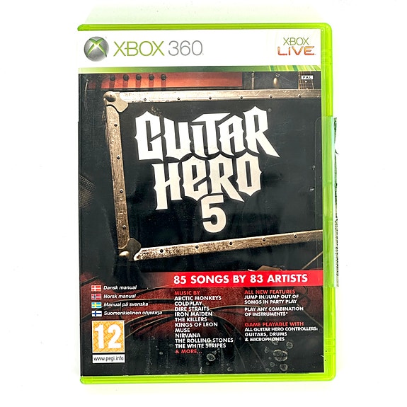 Guitar Hero 5 CIB Xbox 360