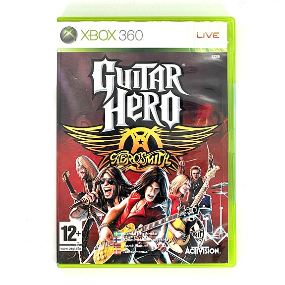 Guitar Hero Aerosmith CIB Xbox 360