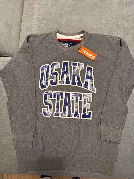 Superdry Osaka State Paita Harmaa M Polyesteri