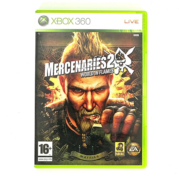 Mercenaries 2 World in Flames CIB Xbox 360