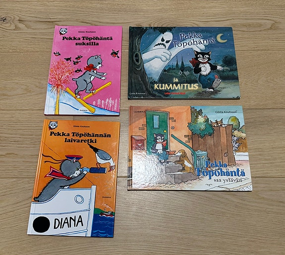 Pekka Töpöhäntä kirjoja