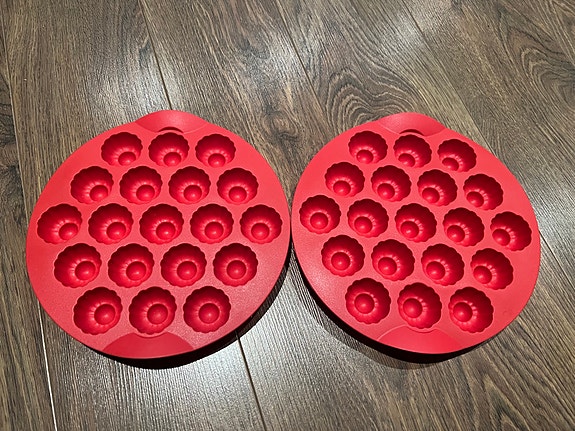 Tupperware silikoni konvehtivuoat 2kpl