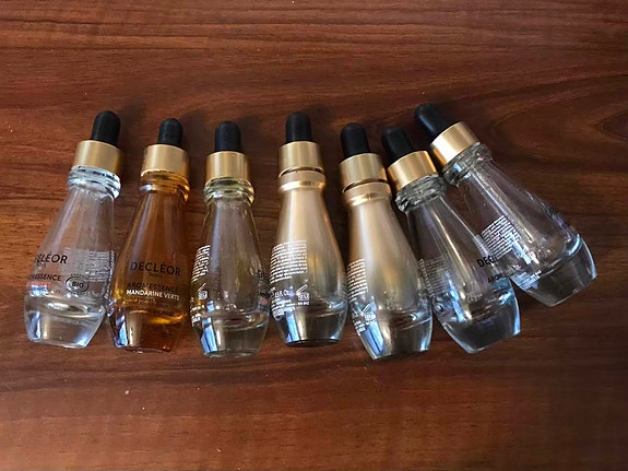 Tyhjä Decleor Aromessence Oil Serum -pullo 15 ml, DIY/keräilyyn. Hinta 1 €/kpl.