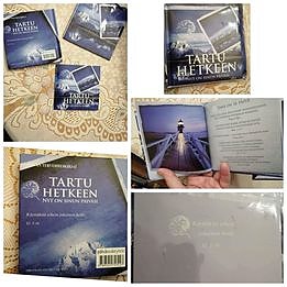 Lahjapakettisetti, kirjanen, kortti ja lahjapussi, vaikka äidille