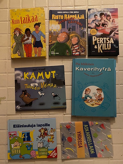 Kirjoja mm. Kamut Tuulet Viemää