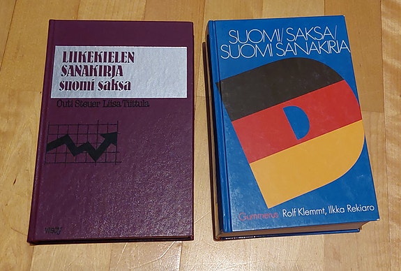 Suomi/saksa sanakirjat