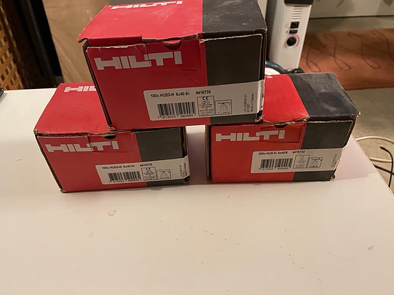 Hilti HUS3-H 6 Betoniruuviankkuri 3 laatikkoa