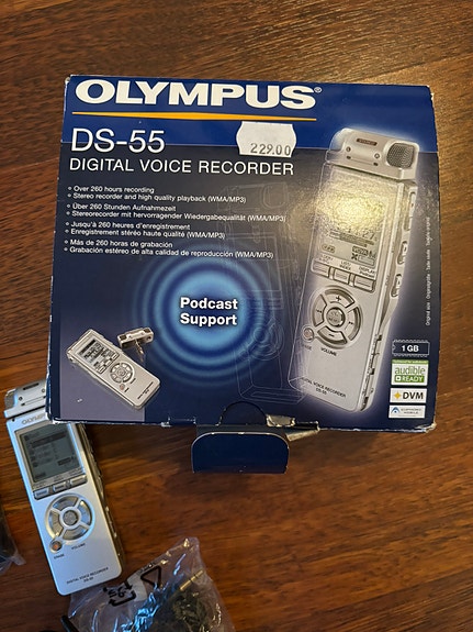 Olympus DS-55 sanelin