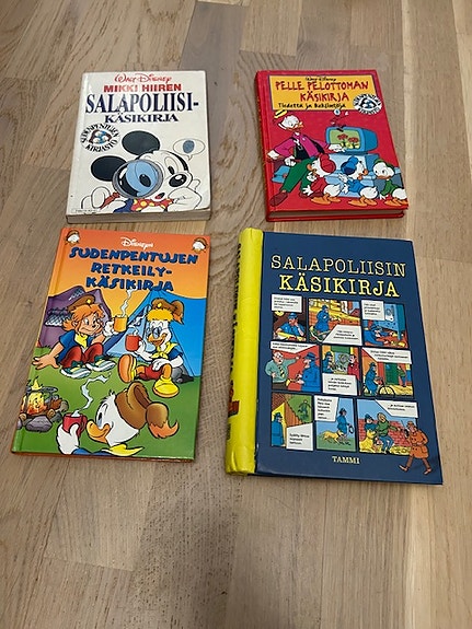Salapoliisin käsikirja, jne.