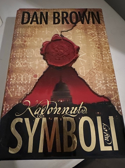 Dan Brown – Kadonnut symboli kirja (kovakantinen)