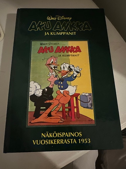 Aku Ankka ja kumppanit – näköispainos vuosikerrasta 1953