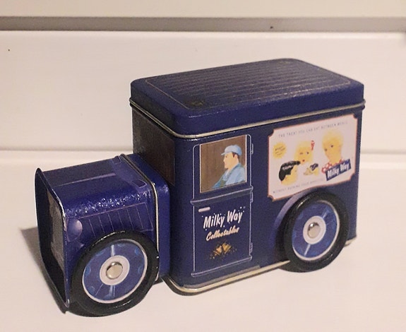 Milky Way auto karkkipurkki