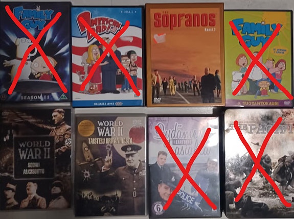 DVD-sarjoja