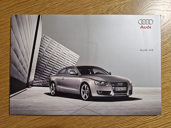 Audi A5 -esite 2008