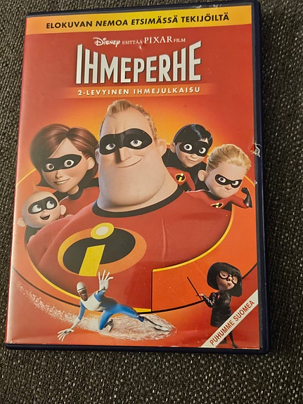Disney Ihmeperhe DVD-elokuva