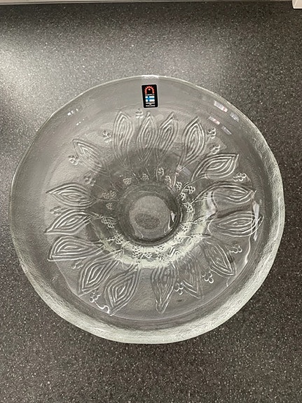 Humppilan Lasi lasikulho kirkas 25 cm