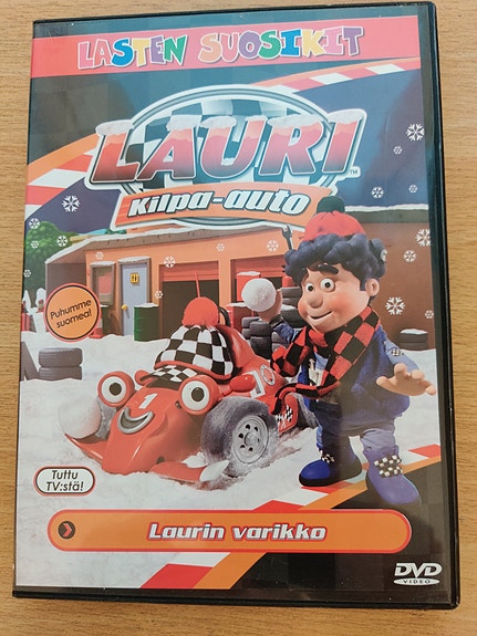 Lauri kilpa-auto,Laurin varikko Dvd