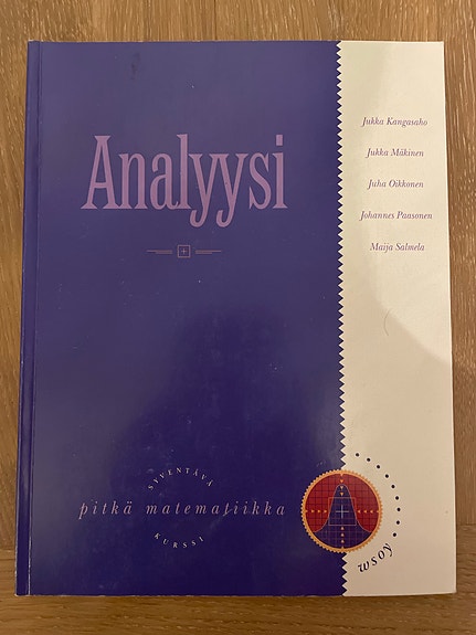 Analyysi, syventävä pitkä matematiikka, WSOY