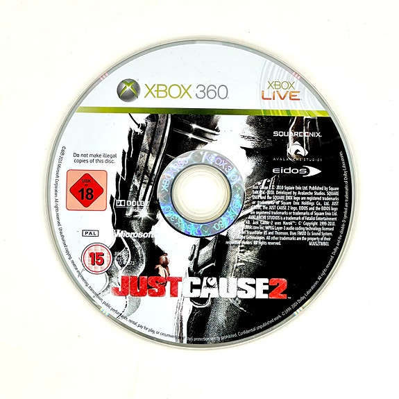Just Cause 2 CIB Xbox 360