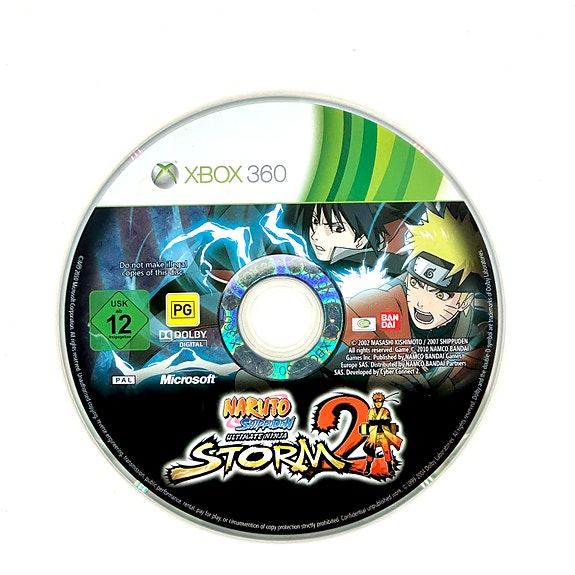 Naruto Shippuden Ultimate Ninja Storm 2 loose Xbox 360