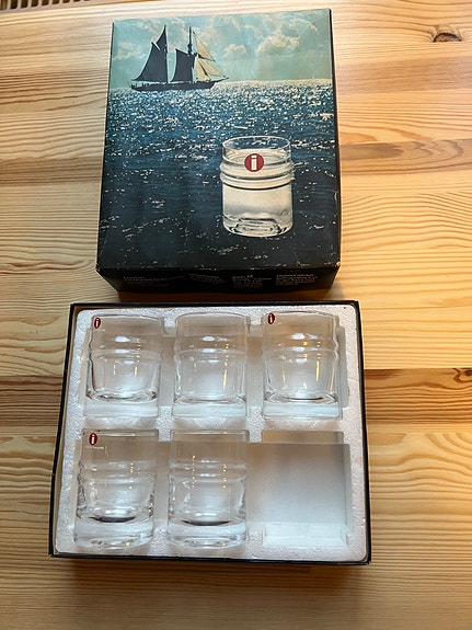 Pisaranrengas ryyppylasi 6 cl Iittala