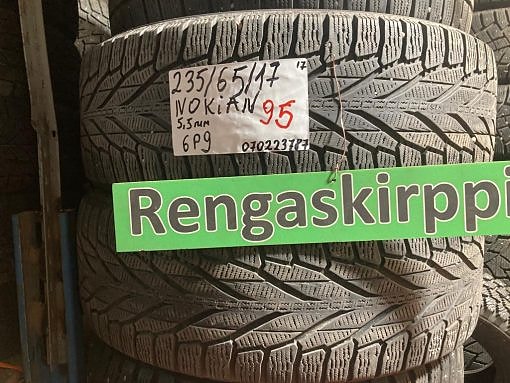 235/65R17 Nokian R2 kitka 5,5mm DOT17 2KPL