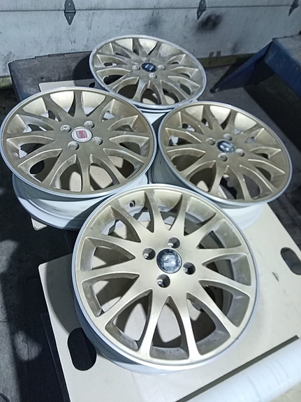6x16 4x100 ET38 KR57 Seat Ronal Alumiinivanteet