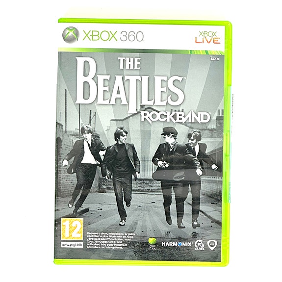 Rock Band the Beatles CIB Xbox 360