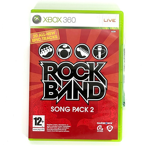 Rock Band Song Pack 2 CIB Xbox 360