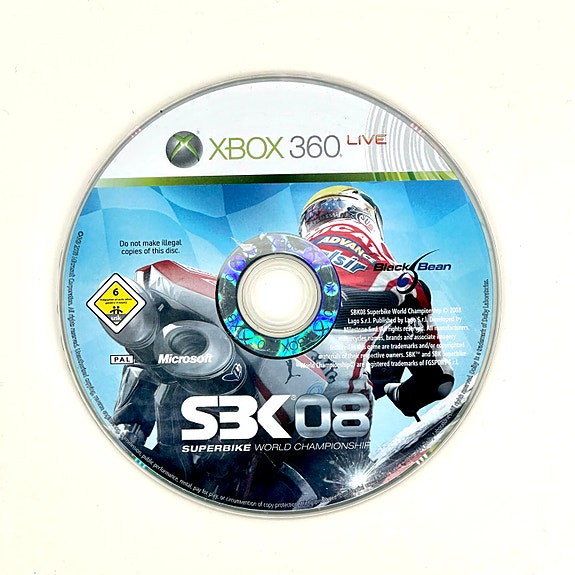 SBK 08 loose Xbox 360