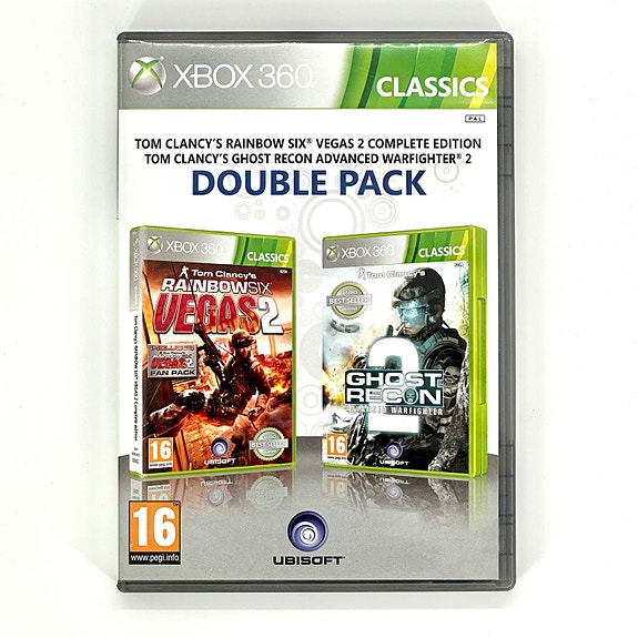 Tom Clancy's Rainbow Six Vegas 2 Complete  double pack warfighter 2 Xbox 360