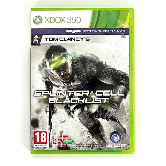Tom Clancy's Splinter Cell BlackList CIB Xbox 360