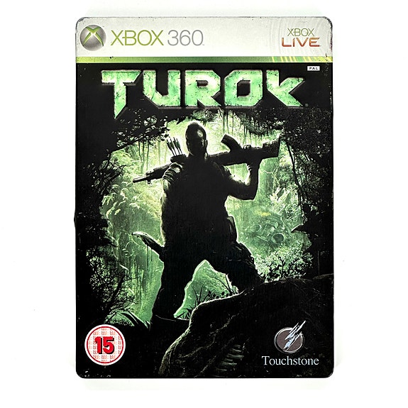 Turok Steelbook CIB Xbox 360